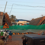Kasargod: Labourer injured after concrete of flyover collapses