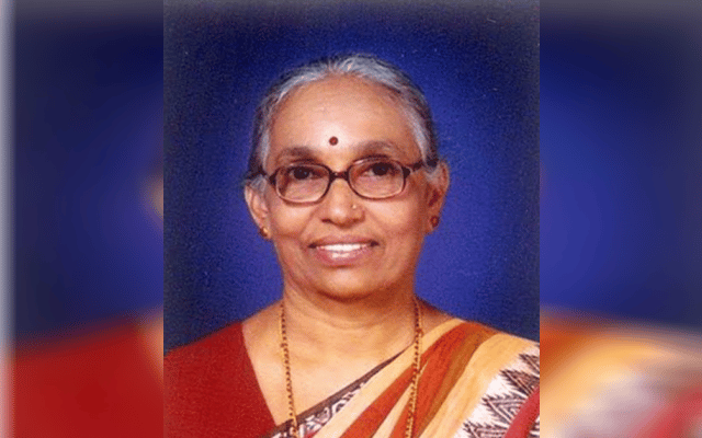 K.V. Chandrakala Nandavar selected for Busy Sahitya Puraskaram