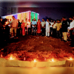 A cordial Diwali celebration at Hamilton Circle in the city