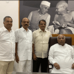 Manjunath Bhandari congratulates President Mallikarjun Kharge