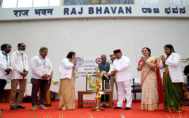 Bengaluru: Ayurveda medical camp inaugurated at Raj Bhavan
