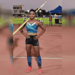 Rosie set a national record in national open athletics, pole vault
