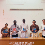 St Philomena College Puttur Organises a Book Release Progam