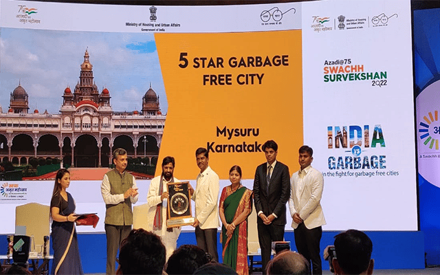 Cultural city bagged second place in Swachh Sarvekshan
