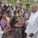 Bharathinagar: MLA Thammanna listens to the problems of women labourers