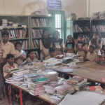 Belthangady: A campaign to give a book to a child at Belalu High School