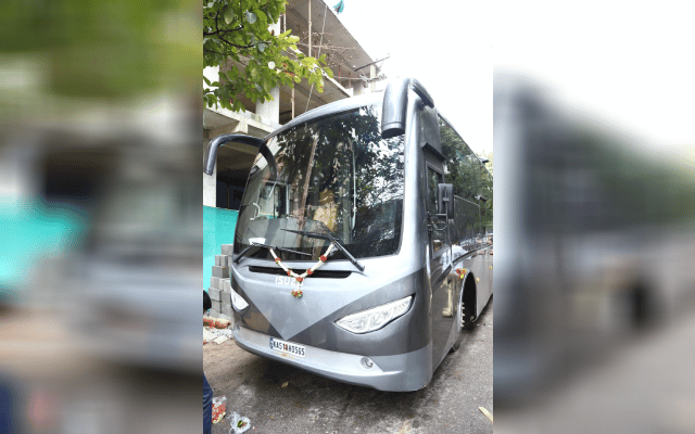 A special vehicle for Siddaramaiah's journey during the election campaign