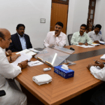 Chief Minister Basavaraj Bommai held a meeting with officials.