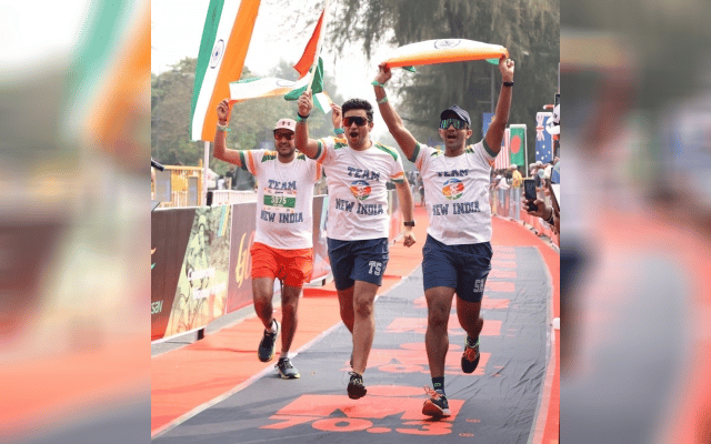 Tejasvi Surya becomes first MP to complete Iron Man Relay Challenge