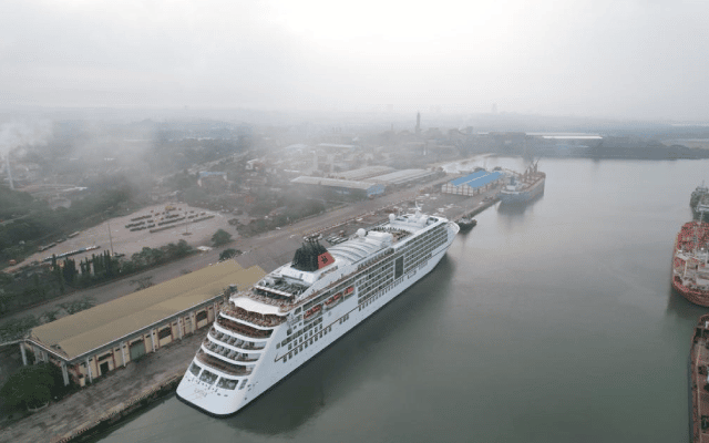 Mangaluru: New Mangalore port welcomes its first cruise ship
