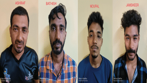 Ganja worth lakhs of rupees smuggled from Bengaluru to Kerala, four arrested