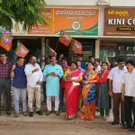 Udupi: BJP workers celebrate historic victory in Gujarat assembly elections