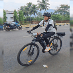 Karwar: Cycle yatra to spread the message that a woman is safe