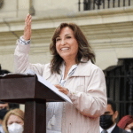 Dina Boluarte sworn in as Peru's first female president