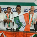 Bengaluru: Former MLAs V S Patil, Srinivas join Congress after quitting BJP