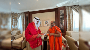 Puthige Sri gets a grand welcome in Dubai, travels to Dubai, Abu Dhabi till December 23