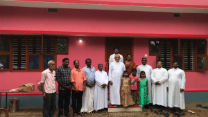 St. Lawrence's Kattiadral Temple Belthangady handed over a jubilee house built under its leadership 