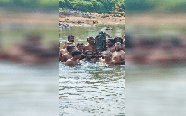 Idol immersed in river returned to temple