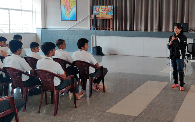 Mangaluru: Students' lives should be adventurous: Yashaswini Jois