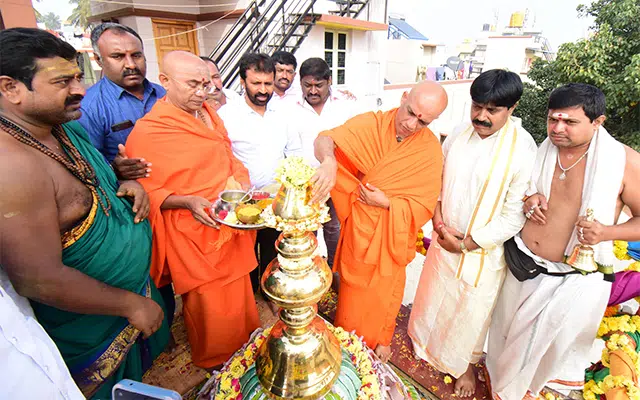 Mysuru: Sri Rama Mandir at Manchegowdanakoppal inaugurated