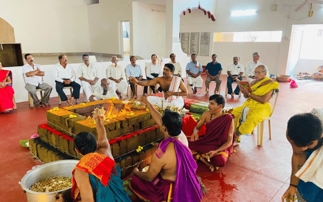 Ashta Narikela Ganapathi Homa, Durga Namaskar Puja at Kankanady Garadi