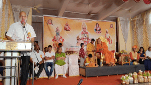 Karwar: Guruvandana programme at Yellapur