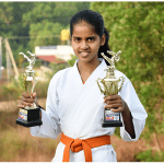 Udupi: National Level Karate Championship, Keelanje Riya G. Twin gold medals for Shetty