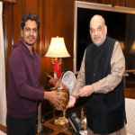 Actor Nawazuddin Siddiqui meets Union Minister Amit Shah