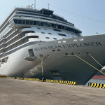Seven Seas Explorer – second cruise ship docks at NMPA