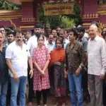 Mangaluru: Actor Shivarajkumar's family visits Koragajjana Adisthalam in Kuttaru