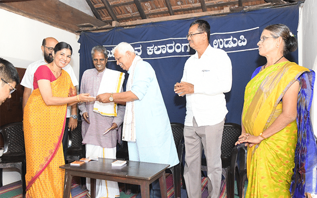 Udupi: Yakshagana Kalaranga's Yakshanidhi Diary-2023 released and consolation fund handed over