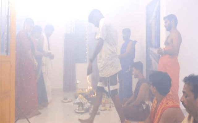 Ullal: A thief stole a house after taking advantage of the smoke of the homa
