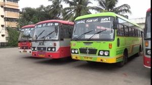 KSRTC bus from Mangaluru Bijai station to Polali, Kateel