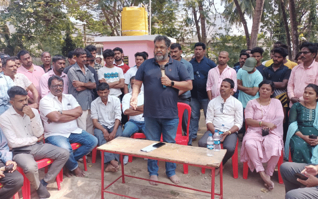 Opposition to construction of road at Baithakhola hill