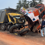 Kasargod: Trucks meet with an accident, drivers seriously injured