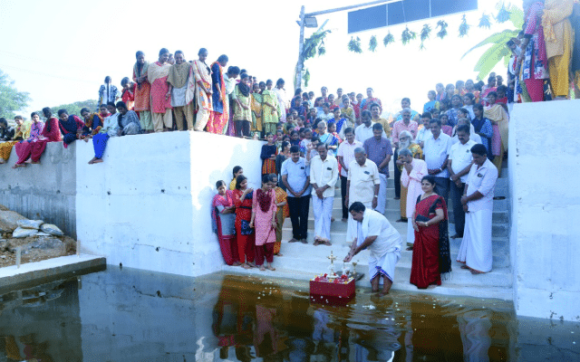 Panchalingeshwara Deva's avabhruta snan ghat inaugurated at Moorkaje Kodangayi Panchatheertha