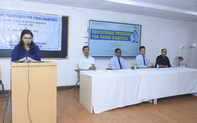Educational Program For Young Diabetes Organized at Kasturba Hospital, Manipal