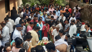 Mangaluru: Mortal remains of martyr Muralidhar Rai handed over to his family