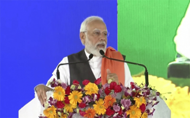 PM Modi launches veiled attack on Congress in poll-bound Karnataka