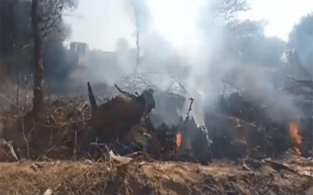 Two fighter jets crash in MP; 2 pilots safe, 3rd sustains 'fatal injuries