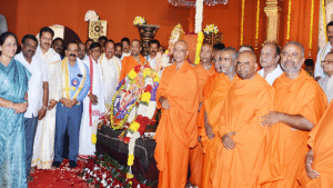 It should not be an act of forgetting the power within a person: Nirmalanandanatha Swamiji