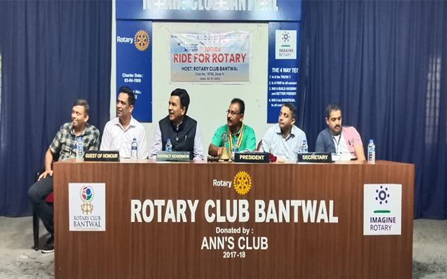 Rotary members from 13 countries visit Bantwal as part of 'Ride for Rotary' programme