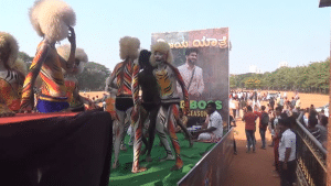 Bigg Boss Season 9 winner Rupesh Shetty arrives in Mangaluru