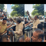 Congress leader Siddaramaiah arrives in Mangaluru
