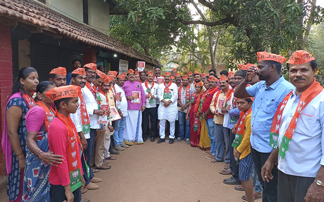 Udupi: BJP's Vijay Sankalp Abhiyan launched by MLAs