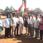 Udupi: Construction of 'Prajadhvani Yatra' conference begins