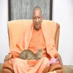 Yogi Adityanath's picture is going viral on social media