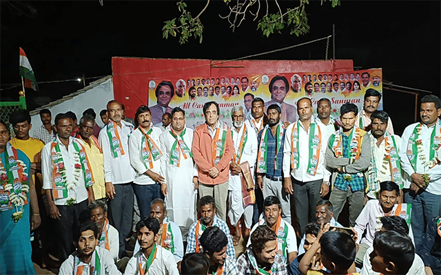 Bidar: Ashok Kheny welcomes congress leaders who joined the party