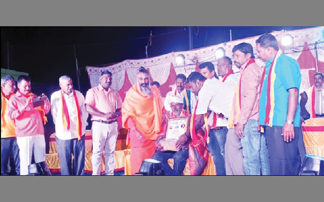 Nuggehalli: Kasthuri Kannada Friends Balaga has laid emphasis on social work