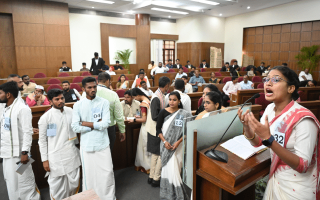 Model Assembly session competition for law students inaugurated